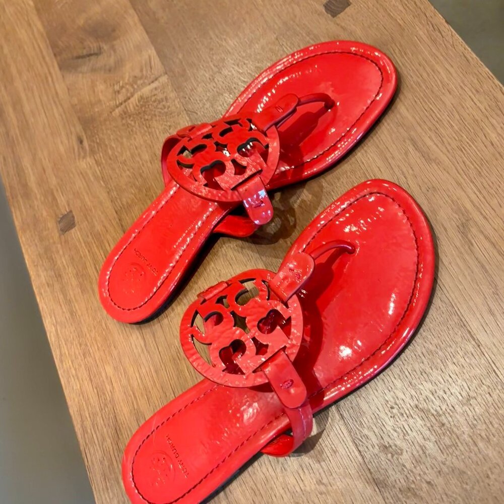 Tory Burch Miller Thong Sandal - Only worn 2-3 times - Picture 3 of 8